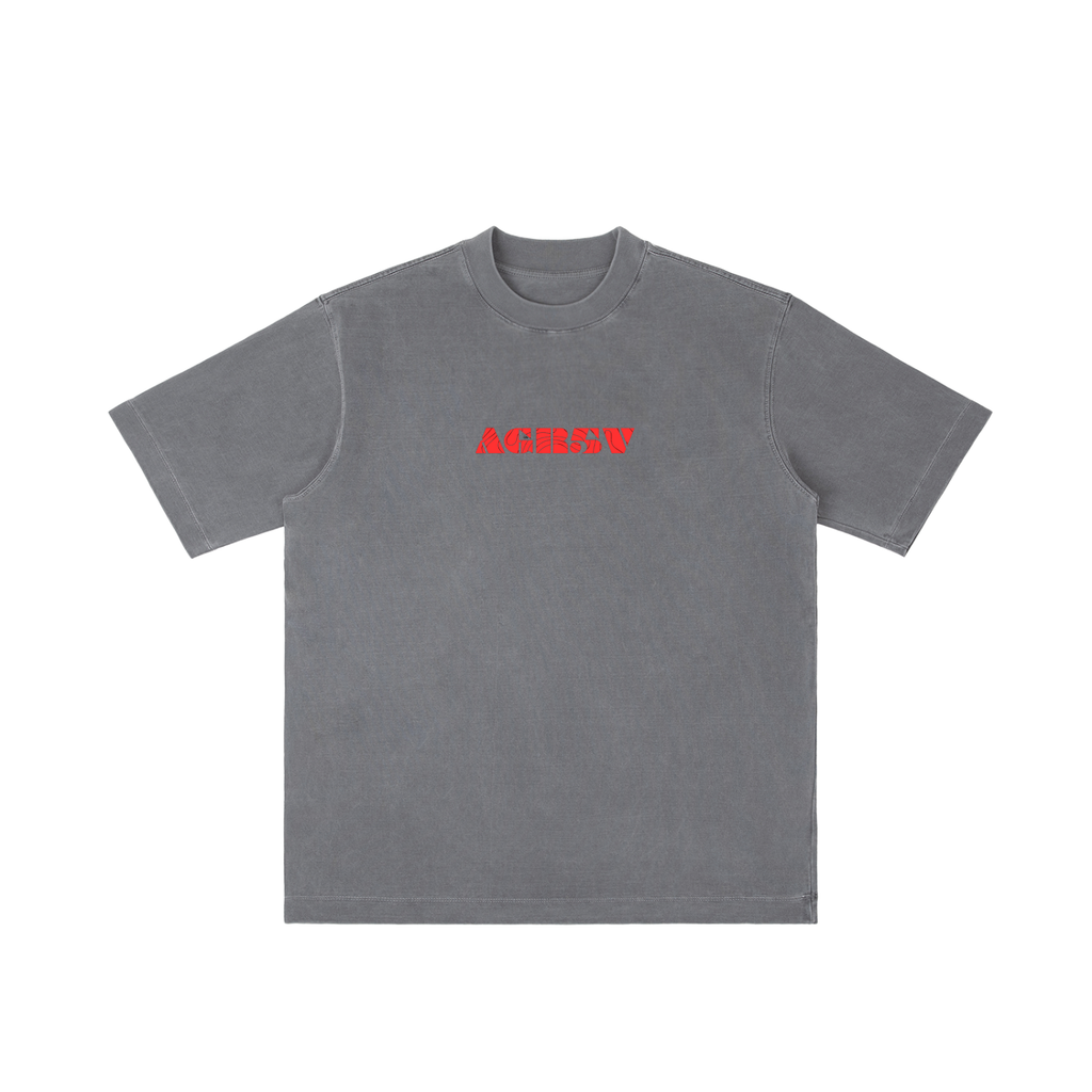 Vintage Wash Drop Shoulder Tee – Heavyweight Oversized Unisex Fit