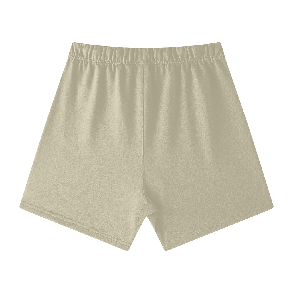 Earth Tone Loose Fit Cotton Shorts – Unisex Relaxed Fit