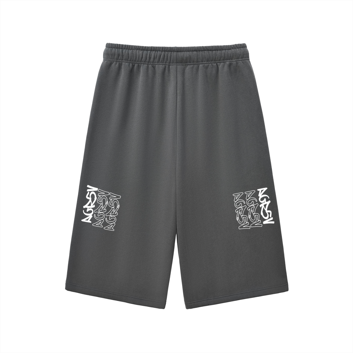 Relaxed Drawstring Three-quarter Sweatpants