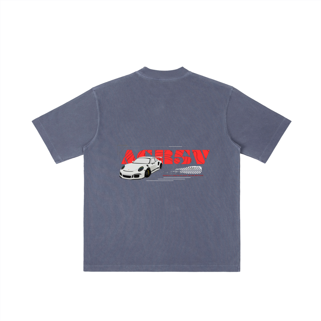 Vintage Wash Drop Shoulder Tee – Heavyweight Oversized Unisex Fit