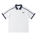 Unisex Contrast Piping Polo Shirt