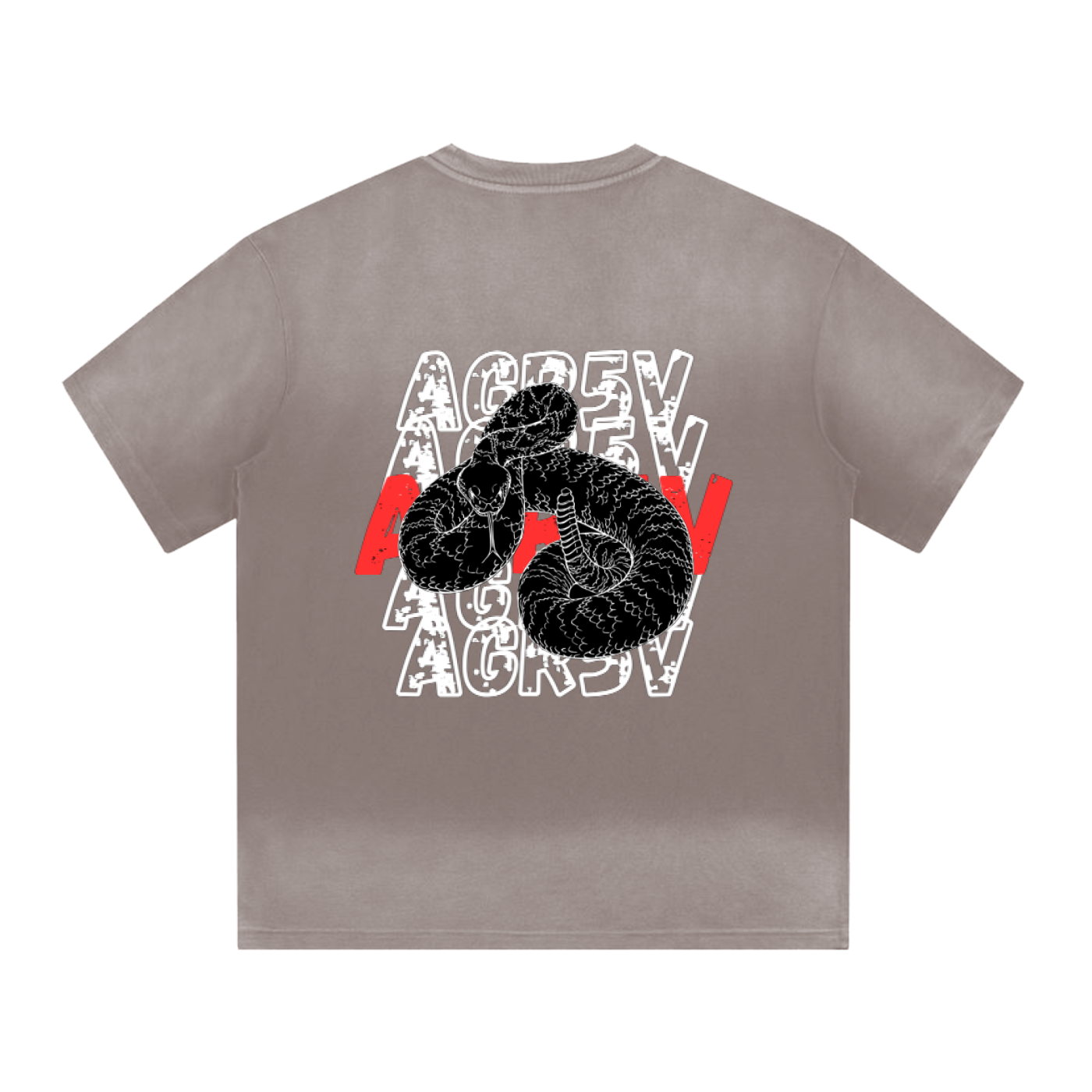Gradient Washed Drop Shoulder Tee – Unisex Oversized Fit