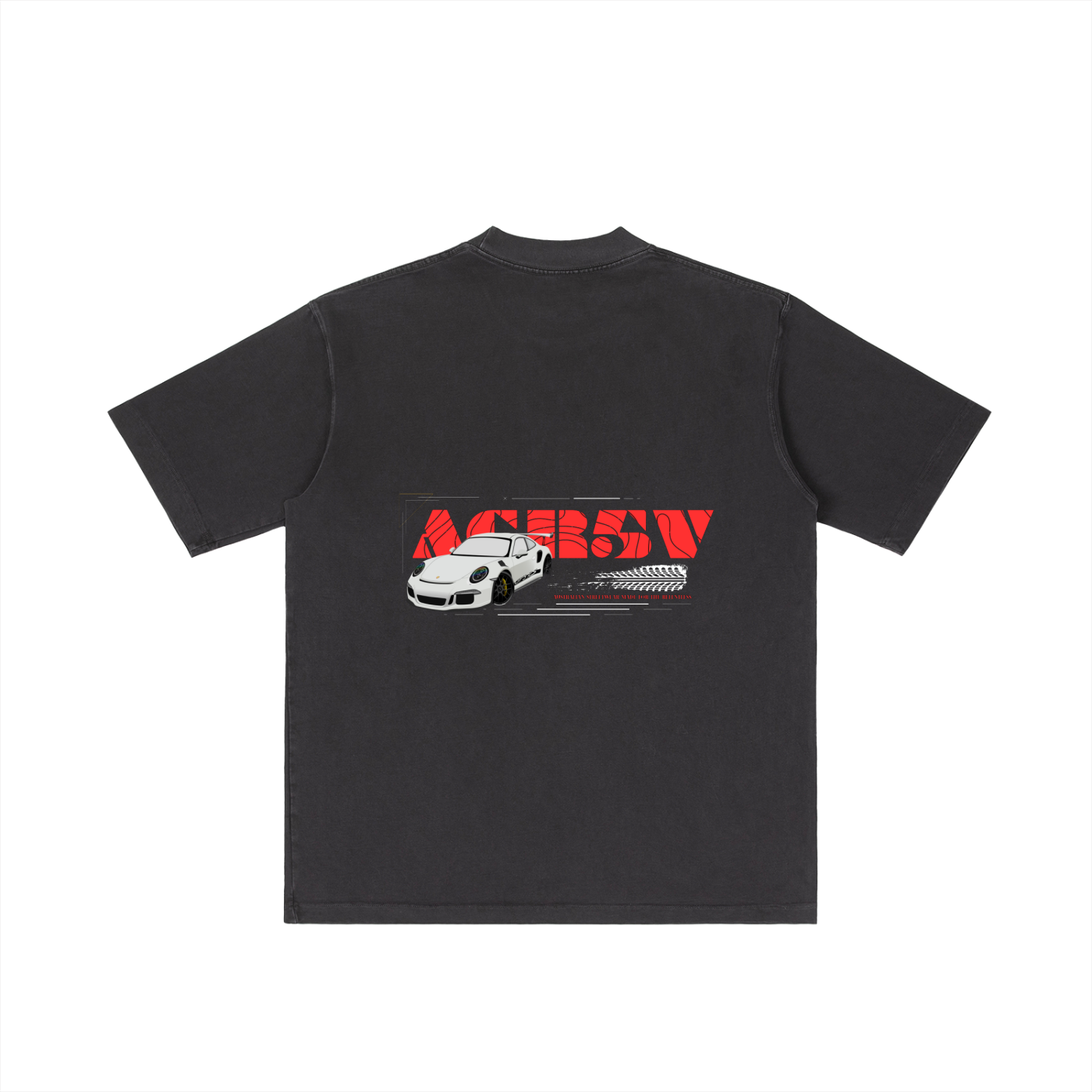 Vintage Wash Drop Shoulder Tee – Heavyweight Oversized Unisex Fit