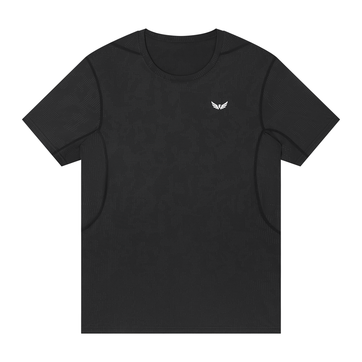Men's Jacquard Slim Mesh T-Shirt