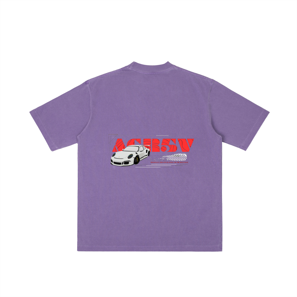 Vintage Wash Drop Shoulder Tee – Heavyweight Oversized Unisex Fit