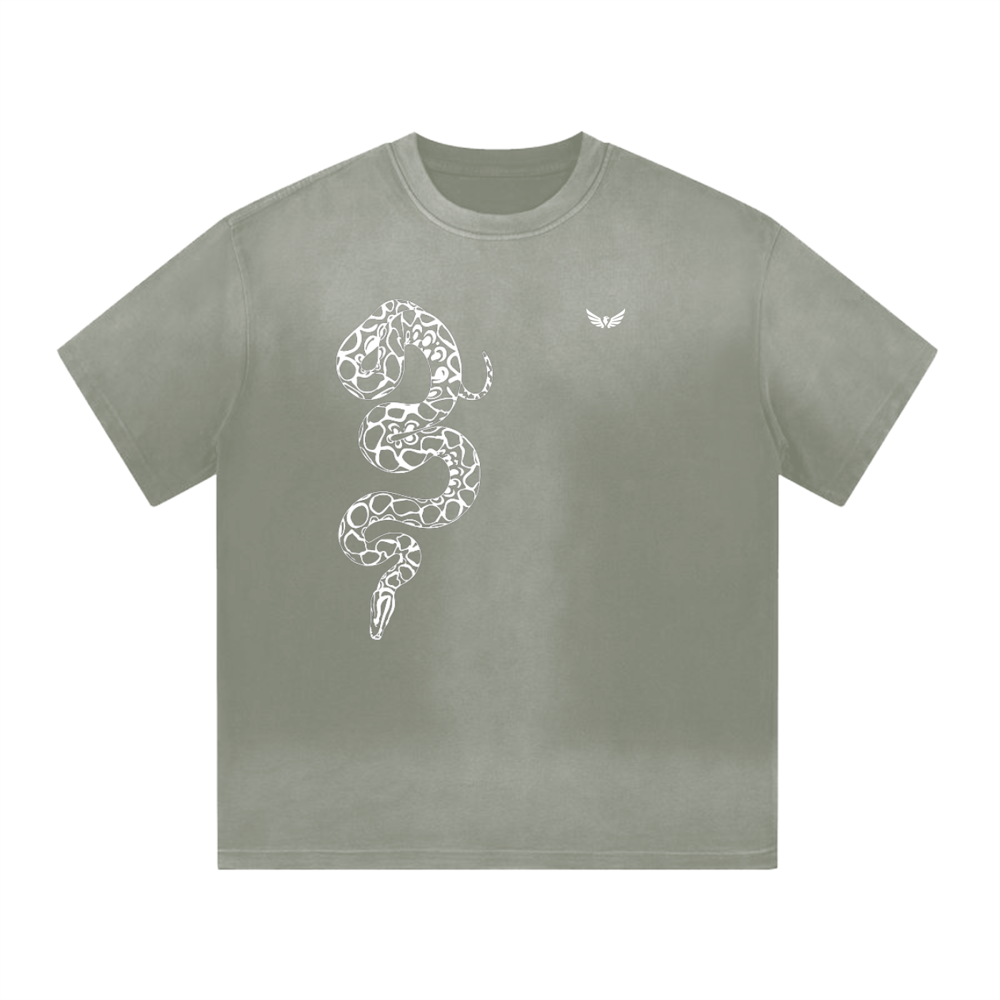 Gradient Washed Drop Shoulder Tee – Unisex Oversized Fit