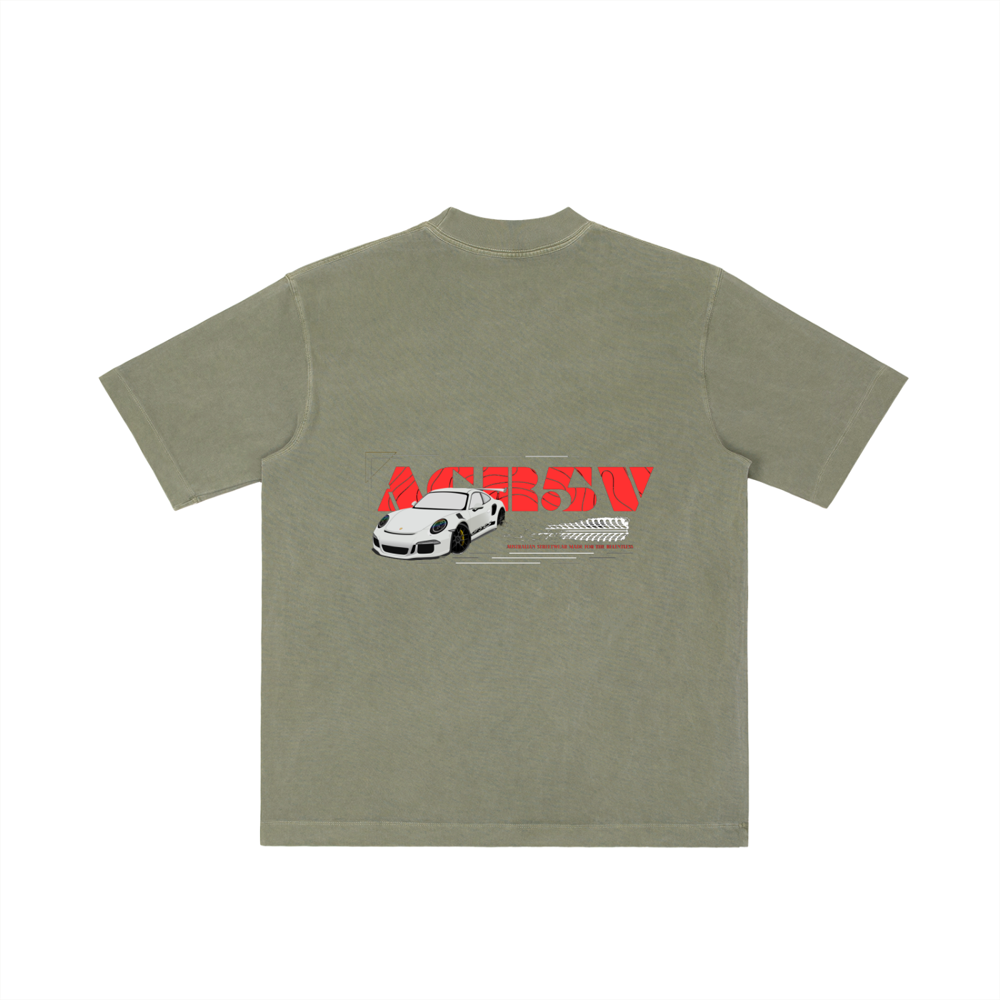 Vintage Wash Drop Shoulder Tee – Heavyweight Oversized Unisex Fit
