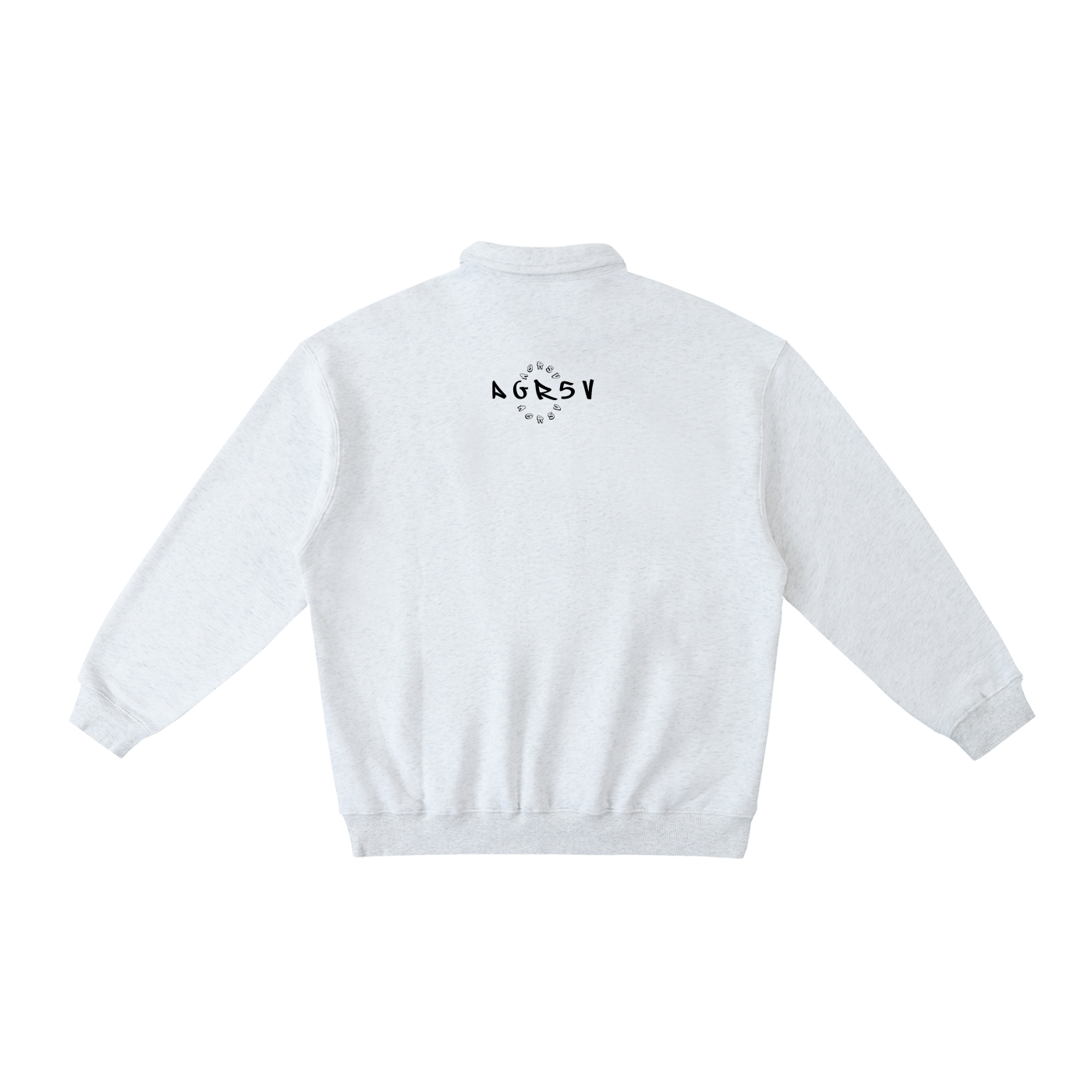 Heavyweight Polo-Collar Sweatshirt