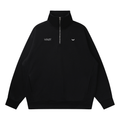 Quarter-Zip Drop Shoulder Sweatshirt – Oversized Unisex Fit