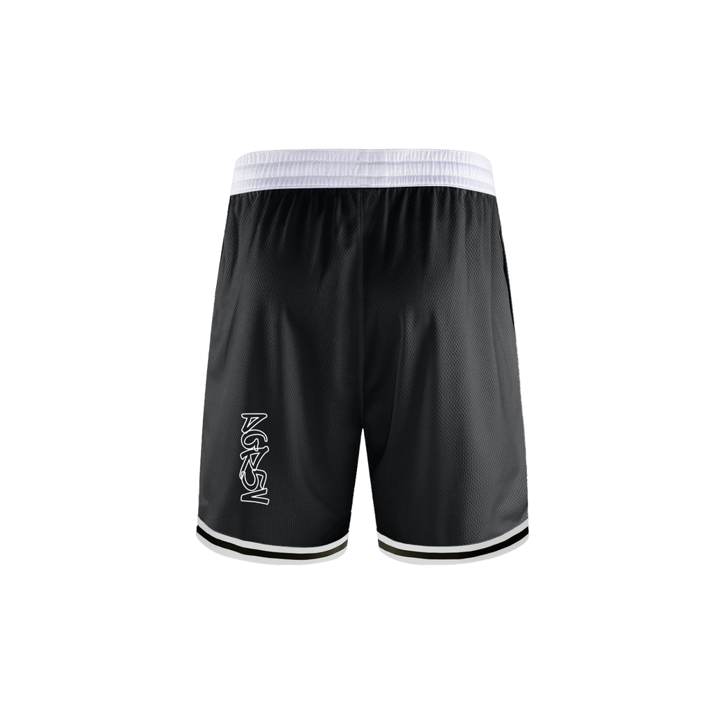 Classic Stripe Trim Basketball Shorts