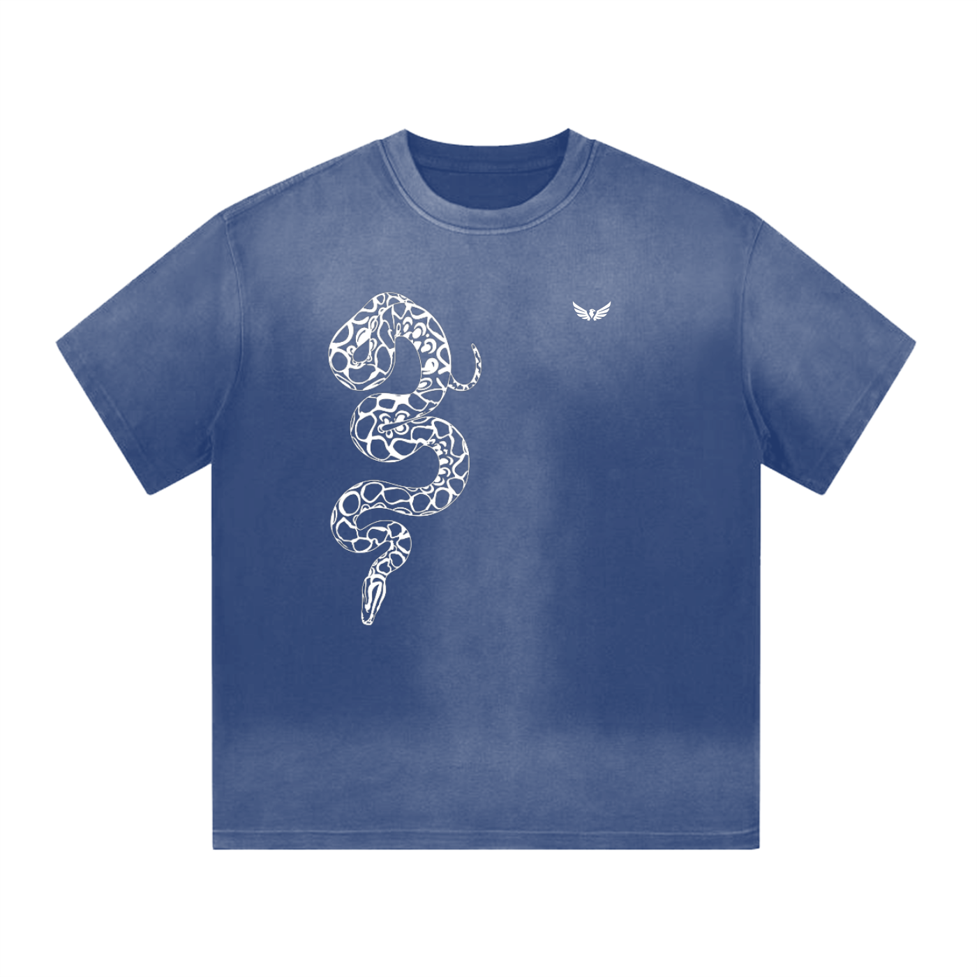 Gradient Washed Drop Shoulder Tee – Unisex Oversized Fit