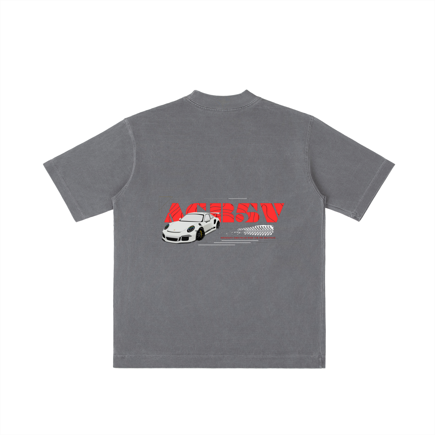 Vintage Wash Drop Shoulder Tee – Heavyweight Oversized Unisex Fit