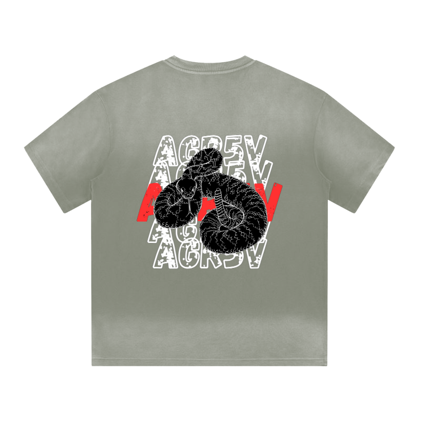 Gradient Washed Drop Shoulder Tee – Unisex Oversized Fit