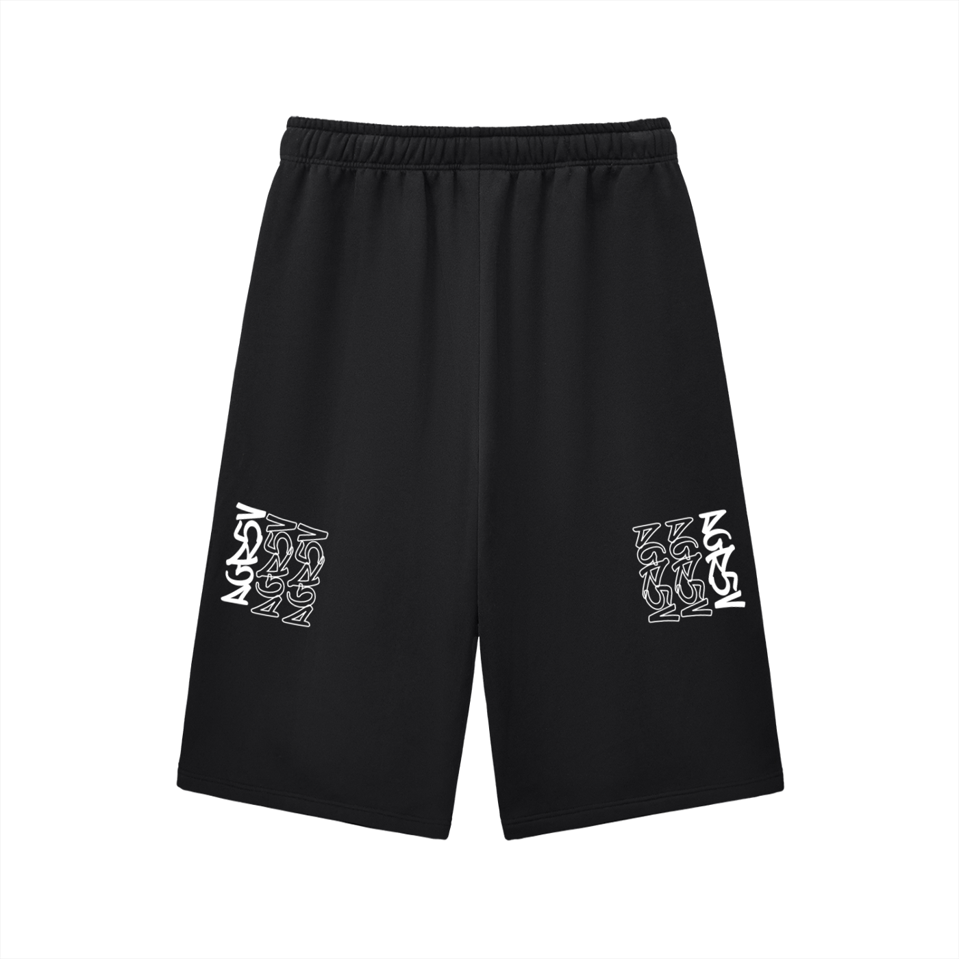 Relaxed Drawstring Three-quarter Sweatpants