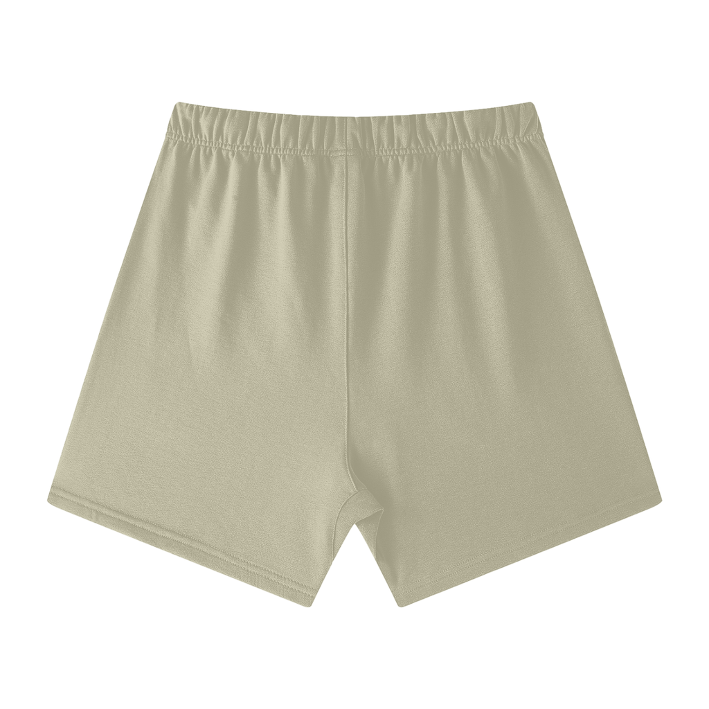 Earth Tone Loose Fit Cotton Shorts – Unisex Relaxed Fit