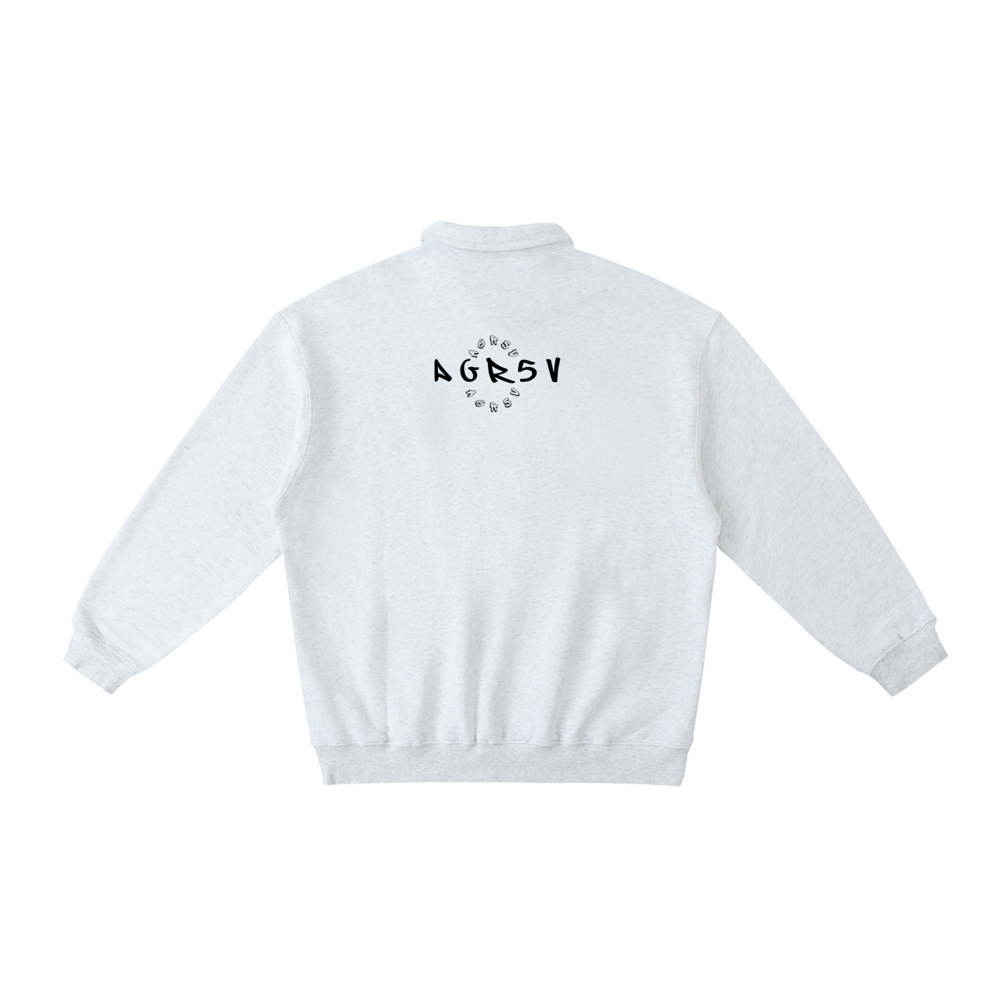 Heavyweight Polo-Collar Sweatshirt